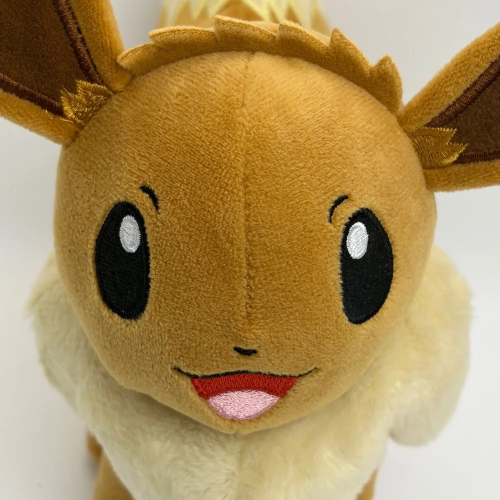 Pokemon‎ Eevee Plush Brown Stuffed Animal Toy Jazwares PKW4018-071023-WH 8 Inch